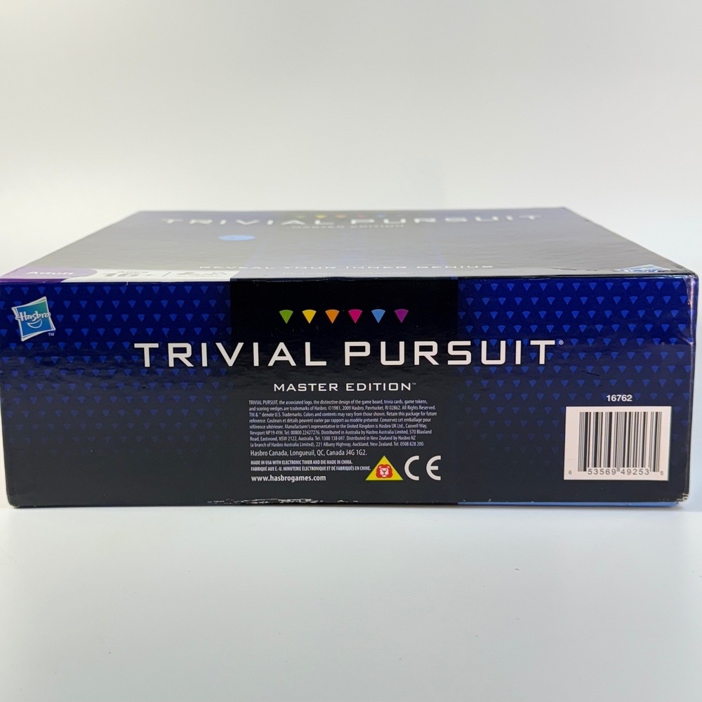 Trivial Pursuit Master Edition‎ Board Game Adult Ages 16 Plus - open box - Picture 3 of 14